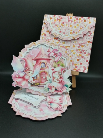 Once Upon a Fairytale 9 Shaped Easel by Stephanie Bardelli