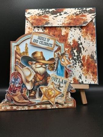 Gnome on the Range 3 by Stephanie Bardelli