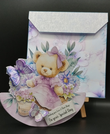 My Sweet Teddy Bear 4  XL Rocker Card  by Stephanie Bardelli