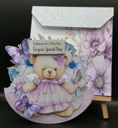 My Sweet Teddy Bear 5  XL Rocker Card  by Stephanie Bardelli