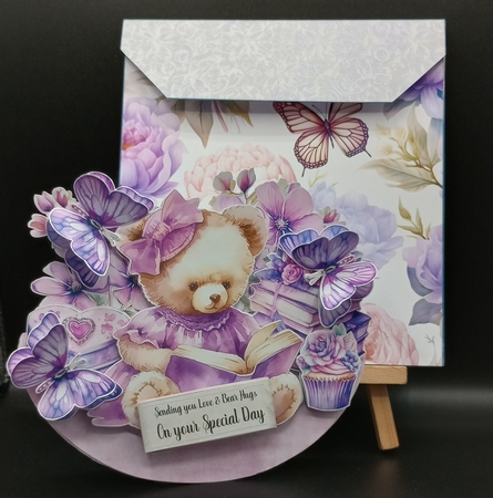 My Sweet Teddy Bear 7  XL Rocker Card  by Stephanie Bardelli