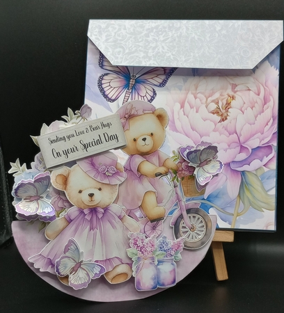 My Sweet Teddy Bear 8  XL Rocker Card  by Stephanie Bardelli