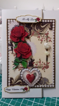 Valentines Red Roses by Stephanie Bardelli