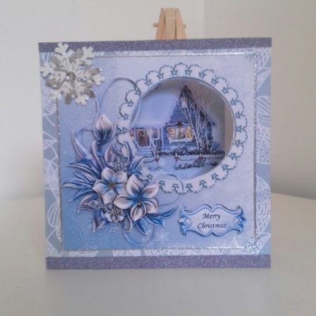 Blue Christmas Bumper Kit by Stephanie Bardelli