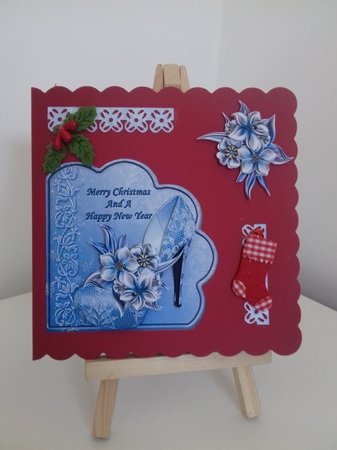 Blue Christmas Bumper Kit by Stephanie Bardelli
