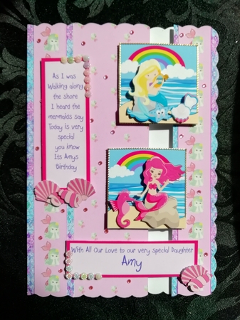 12 8x8 of Mermaids, Pirates Dolphins Noahs Ark Bumper Kit by Stephanie Bardelli