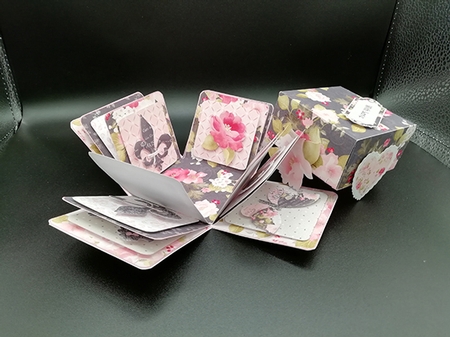 Ooh La La Exploding Box Kit Large by Stephanie Bardelli