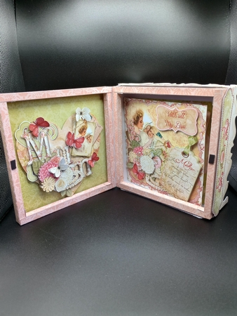 My Mother 8X8 Ornate Keepsake Box, Popup Card, Bookmark & Hanging Heart Gift Kit by Stephanie Bardelli