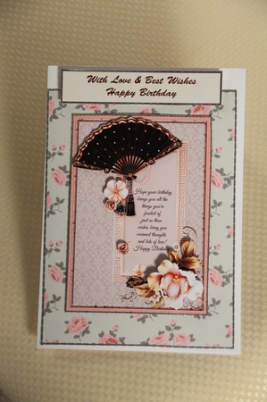 Birthday Fan & Pink Florals Mini Kit by Stephanie Bardelli