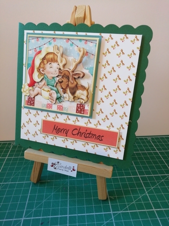 We are Santa and Rudolph by Stephanie Bardelli