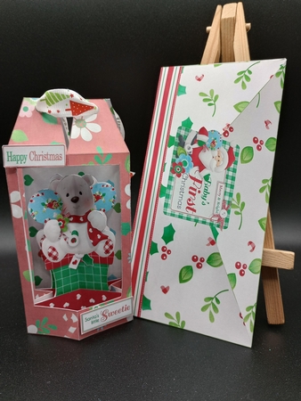 My First Christmas 3D Hanging Christmas Card & Envelope by Stephanie Bardelli