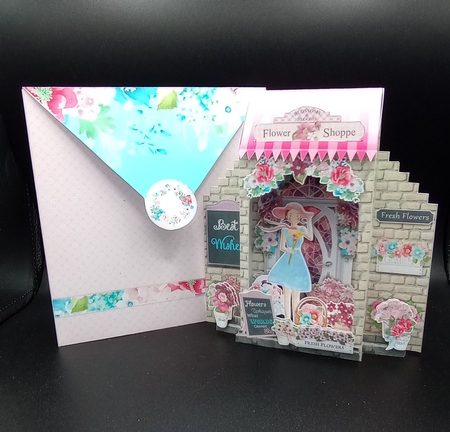 The Flower Shoppe 3D What an Entrance! Card and Envelope Kit. by Stephanie Bardelli
