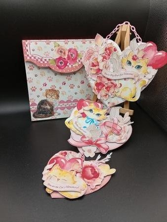 Ginger Snaps Valentine Hanging Hearts Trio by Stephanie Bardelli