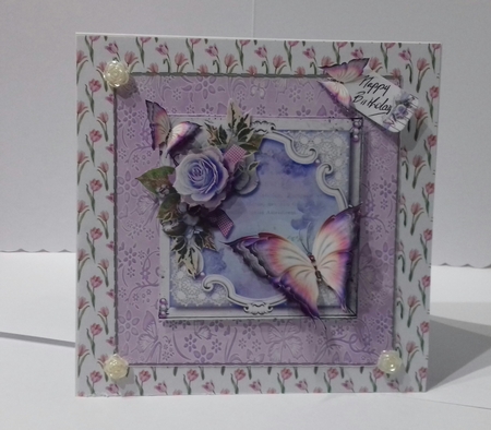 Lilac Butterflies by Stephanie Bardelli