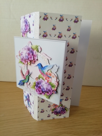 Pretty In Pastel Birds and Floral-3 by Stephanie Bardelli