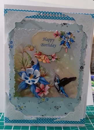 Hummingbird For Monica mini kit by Stephanie Bardelli