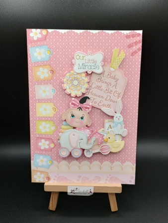 Our Little Miracle Girl Quick Cards by Stephanie Bardelli