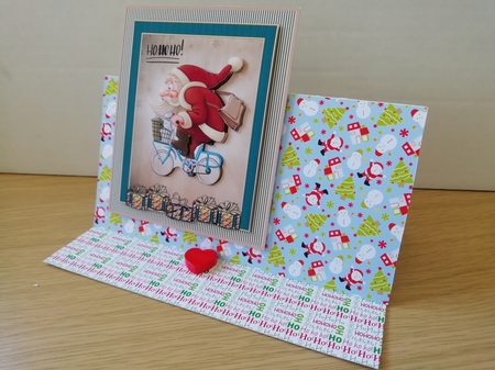Santa Bike Deliveries by Stephanie Bardelli