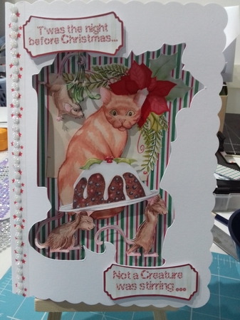 Through the Mouse Hole Christmas Party Quick Cards by Stephanie Bardelli