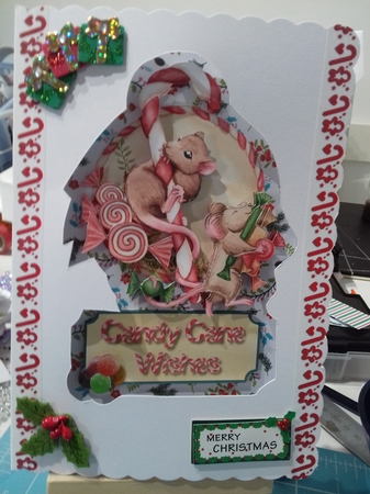 Through the Mouse Hole Christmas Party Quick Cards by Stephanie Bardelli