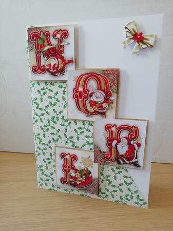 NOEL With Santa Clauses Mini Kit by Stephanie Bardelli