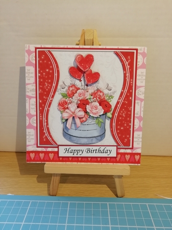 ROMANTIC BOUQUET 7.5 Decoupage & Insert Various Occasions by Stephanie Bardelli