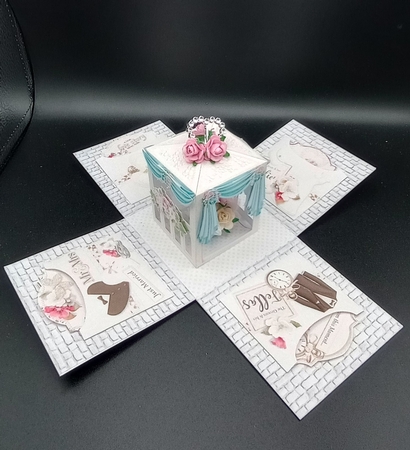 Just Married Exploding Box Surprise Kit. by Stephanie Bardelli
