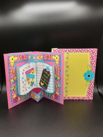 Colour Me Beautiful Pop Out Book Card and Envelope Kit. by Stephanie Bardelli