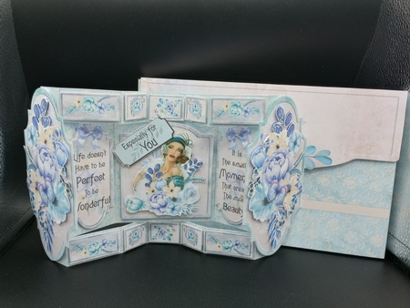 Perfectly Wonderful Push n Fold Card and Envelope Kit by Stephanie Bardelli