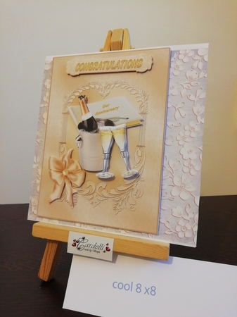 Cool 8x8 3D Floral Papers 200Dpi by Stephanie Bardelli