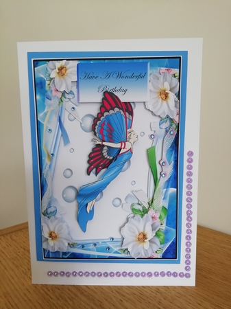 Blue Hue Fairy by Stephanie Bardelli