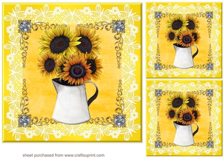 Ornate Corner Mats by Creative Crafts