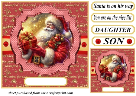 Gold- Backgrounds Christmas Wishes by Creative Crafts