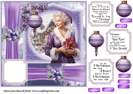 2Ombrae Backgrounds Christmas Joy by Creative Crafts