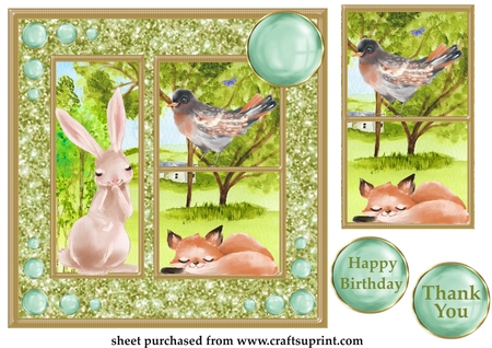 Glittering Window Frames-Glittering by Creative Crafts