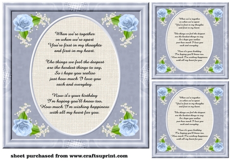 Dusty Frames by Creative Crafts