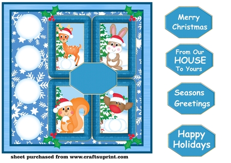 Frame & Badge Set A5-Tranquil Days by Creative Crafts