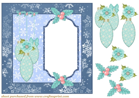 Glitter Shaped Mat 2 by Creative Crafts