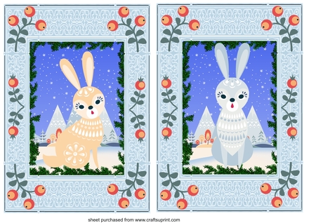 20 Candy Floss A5 Frames 12 by Creative Crafts