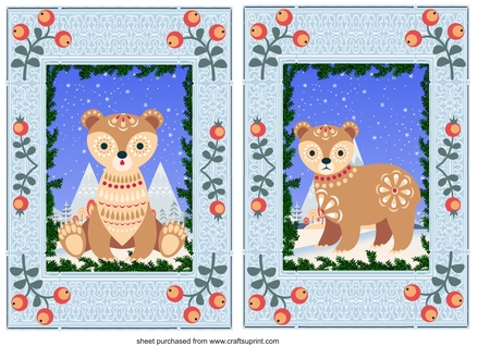 20 Candy Floss A5 Frames 12 by Creative Crafts