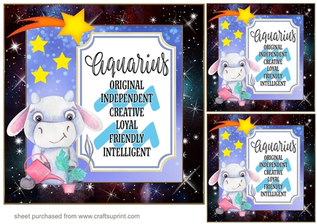Galaxy 8x8ins x 12 Frames Kit  by Creative Crafts
