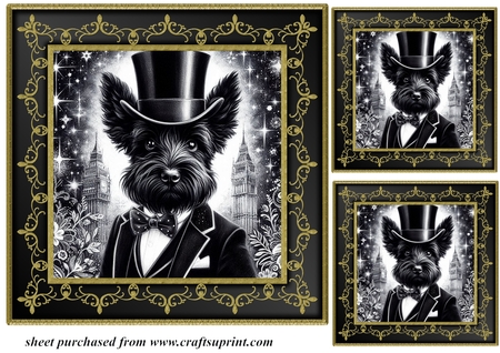 Art Deco Square Frames by Creative Crafts