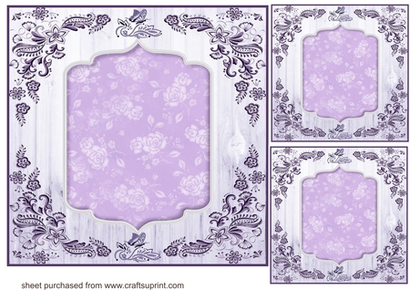 21 Lavender fields Corners by Creative Crafts