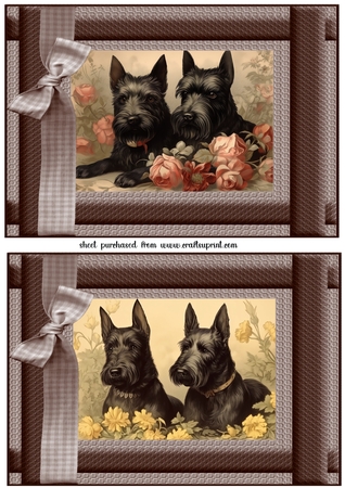 Dusty A5 Frames 2 by Creative Crafts
