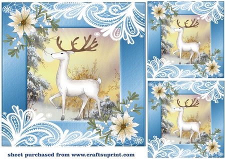 Christmas Time 2 Frames 2 by Creative Crafts