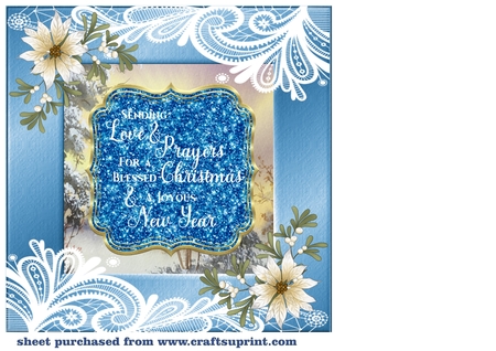 Christmas Time 2 Mats by Creative Crafts