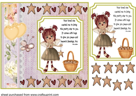 Citrus Double Layer Cut Out Corner Topper 7x5 by Creative Crafts