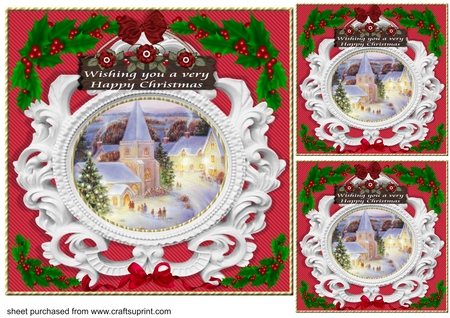 Ceramic Frame Background-Sweet by Creative Crafts