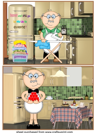 My Old Man Bert! - CU4CU Digital Clip Art Set by Creative Crafts