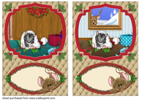 Padded A5 Backgrounds-Christmas Time Preview by Creative Crafts